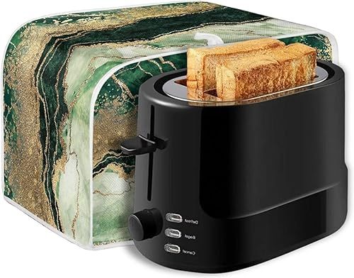 Vista 44 de JEOCODY Cubiertas para horno tostador, funda extragrande para hacer pan de flores azules, se adapta a la mayoría de tostadoras estándar de 2 Colibrí