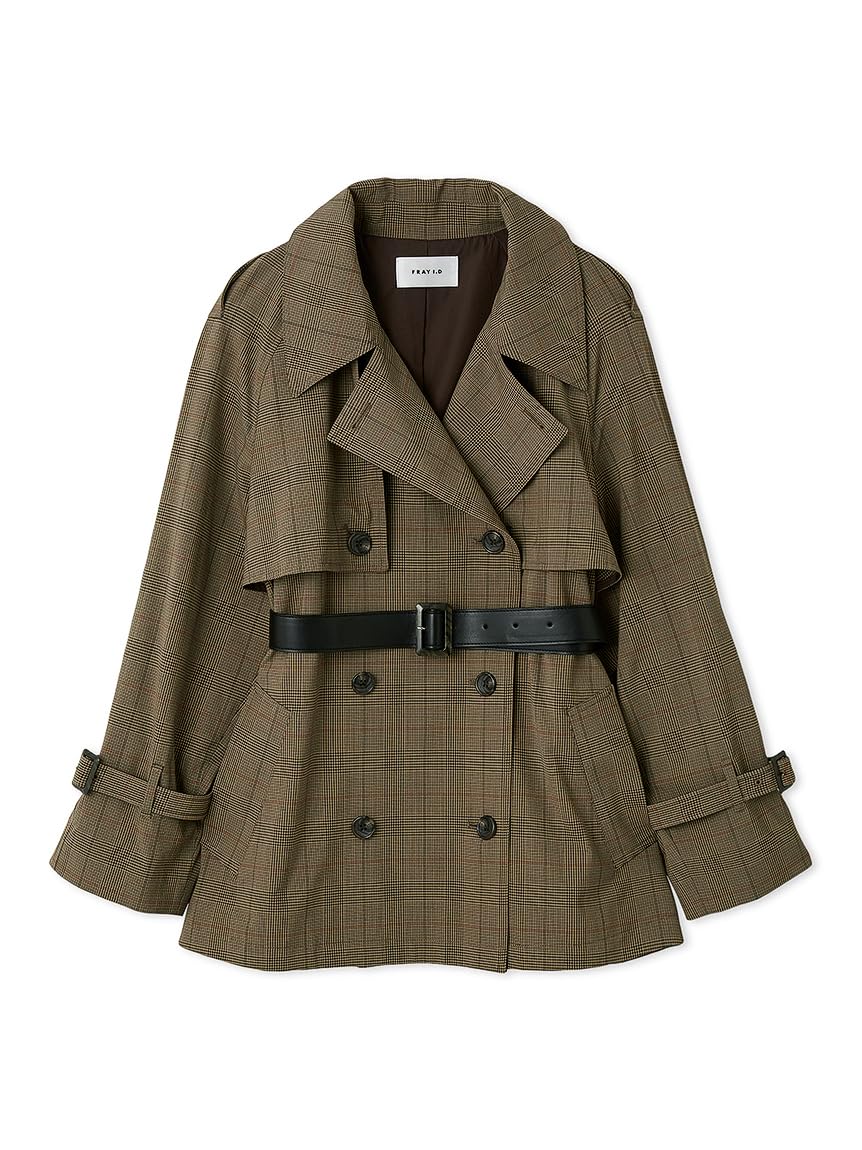 【激レア・貴重品】  Pコート/ショートトレンチコート 71Q47z1IrLL.jpg