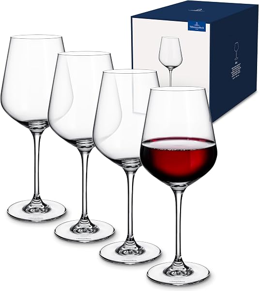 Villeroy & Boch – La Divina, Kieliszek do burgundy, zestaw 4 sztuki, 470ml, szkło kryształowe