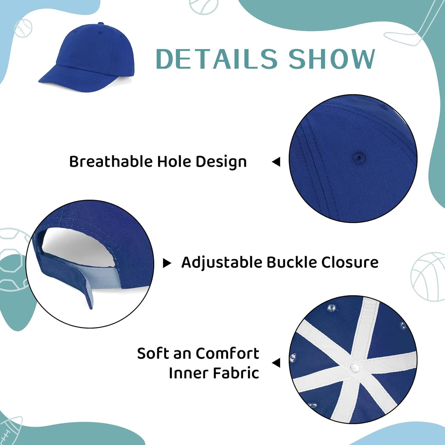 Durio Boné de beisebol infantil para bebês com proteção solar para meninos, boné ajustável para meninos e meninas com rabo de cavalo em promoção! Veja a oferta e mais achadinhos de Bonés & Chapéus Infantis 3 Hoje é o melhor dia para comprar Durio Boné de beisebol infantil para bebês com proteção solar para meninos, boné ajustável para meninos e meninas com rabo de cavalo com aquele preço maroto! Promoção! Aproveite a oferta! 3