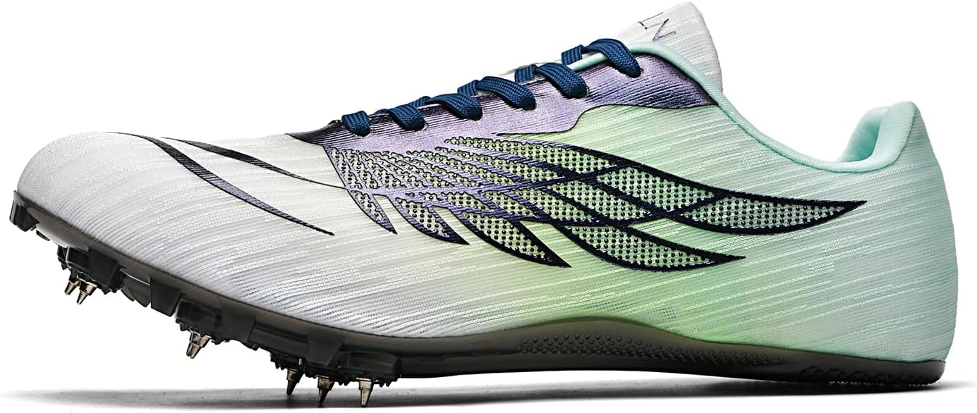 Track and Field Shoes for Men Women 8 Spikes Boys and Girls Kids Running Racing Shoes - Image 4