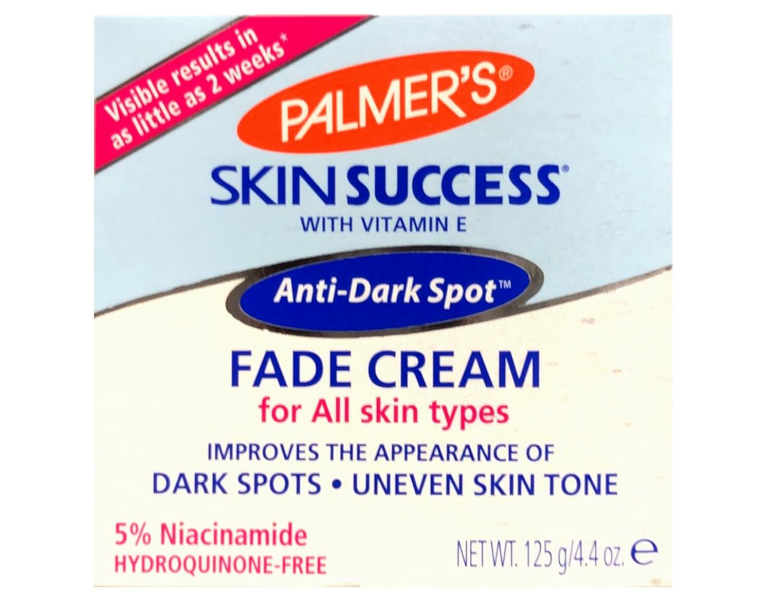 Palmer's Skin Success Anti-Dark Spot Fade Cream with Vitamin E, 4.4 oz (Pack of 3)
