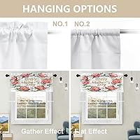 Vista 1148 de Cenefas de cocina modernas con patrón de cobre marrón dorado para ventanas, cenefas opacas abstractas de marcas de arañazos y cortinas opacas