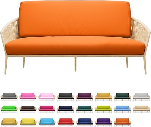 MoNiBloom Funda elástica para futón individual, sin brazos, funda para sofá sin brazos, protector de muebles, funda lavable con cremallera para