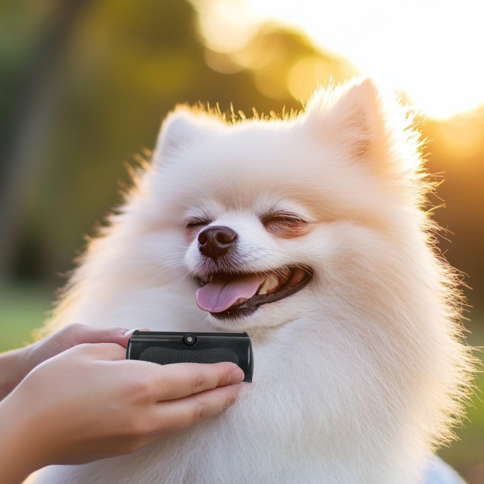 Spazzola per deshedding per gatti, cani, conigli, cavalli, ergonomica, per la salute e la bellezza, per capelli opachi, peli sciolti (3 pezzi)