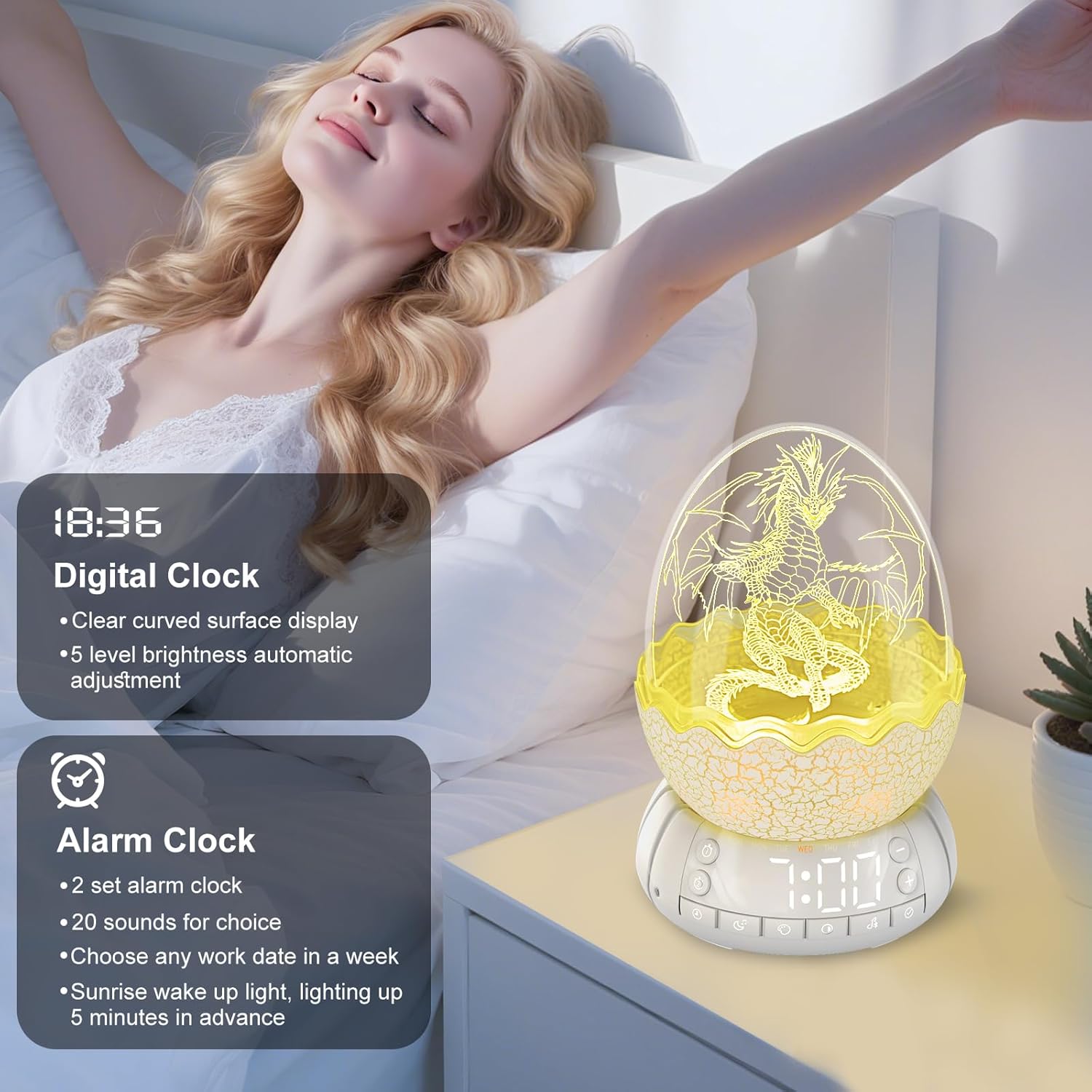 Awaken Your Senses: Review of the Dragon Egg Alarm Clock & Bluetooth Speaker