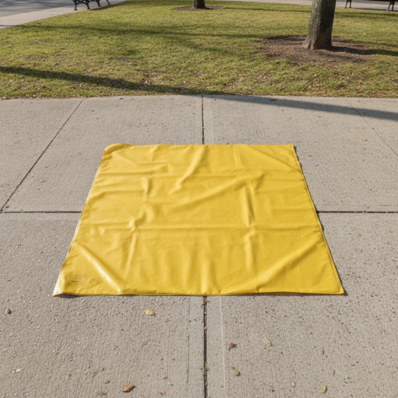 Qianly Tappeto Isolante Dielettrico Protettiva Coperta di Resina Gi Tappetino per Elettricisti, Manutentori, 1000mm X 1000mm