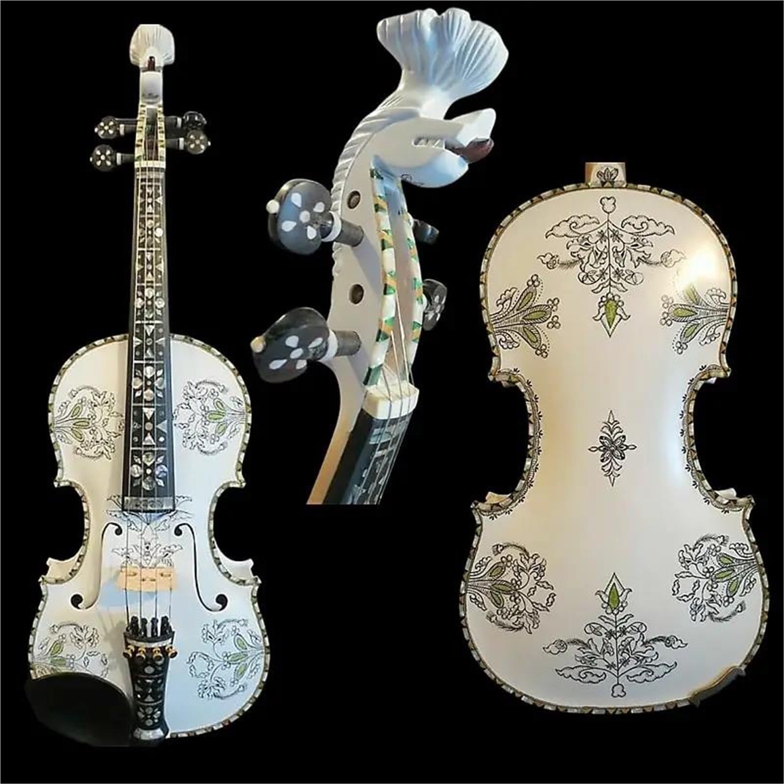 Violino 4/4 A 4 Corde Fatto A Mano Per Esibizioni Da Concerto Professionali Violino