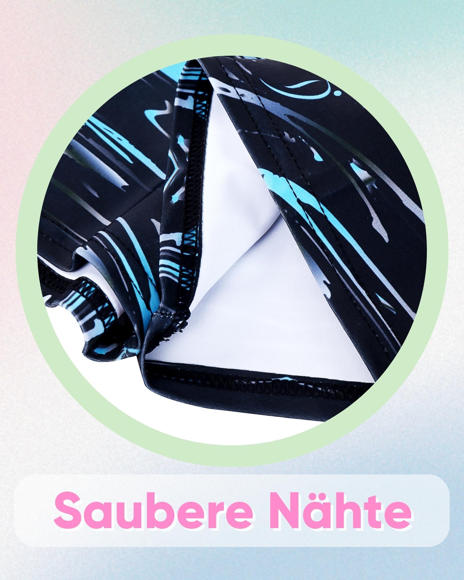 Dancina Turnanzug für Mädchen Marmor-Design-Linie 2-teiliges Set Gymnastikanzug mit Hose für Kinder