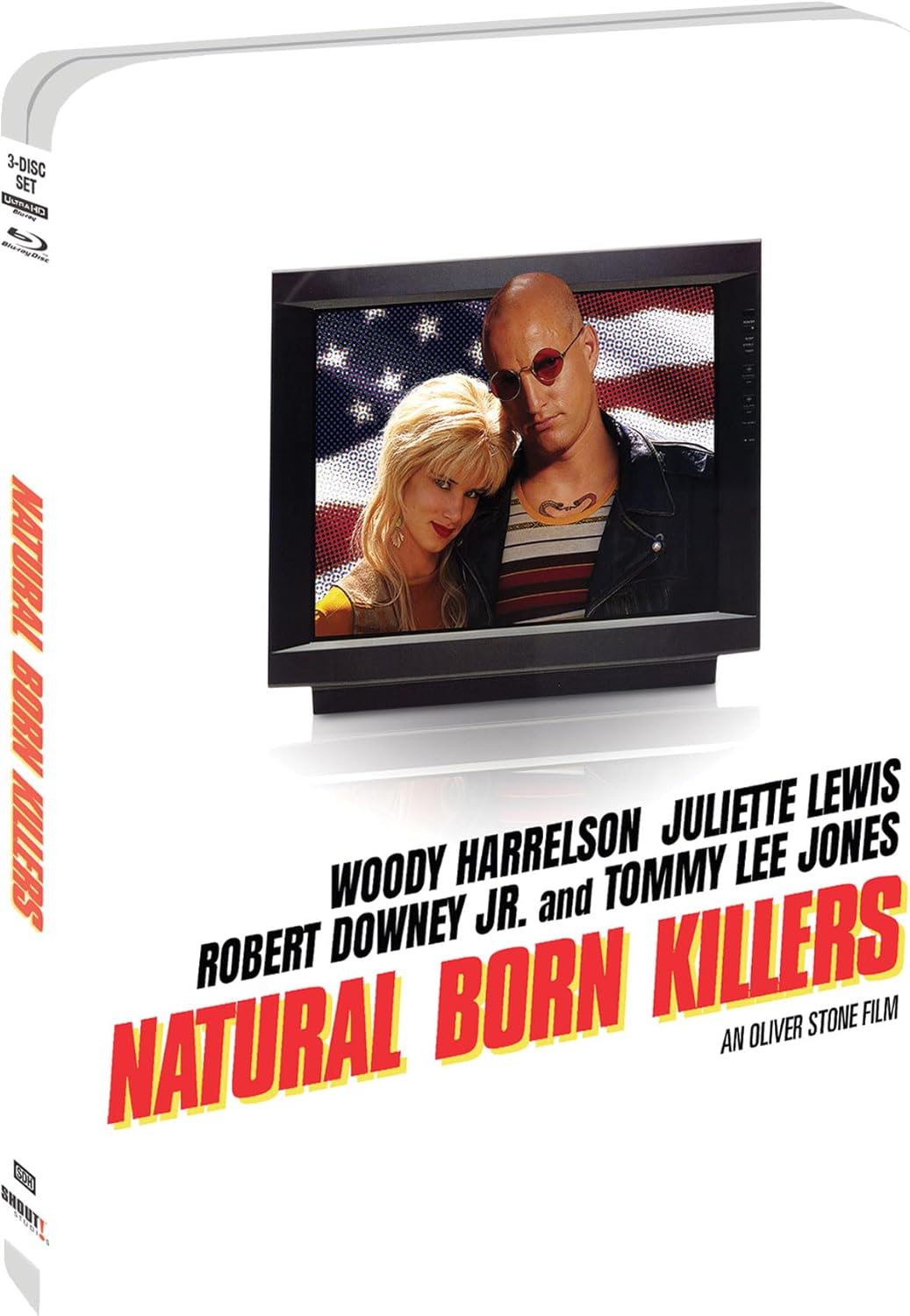 Natural Born Killers - Limited Edition Steelbook 4K Ultra HD + Blu-ray ...