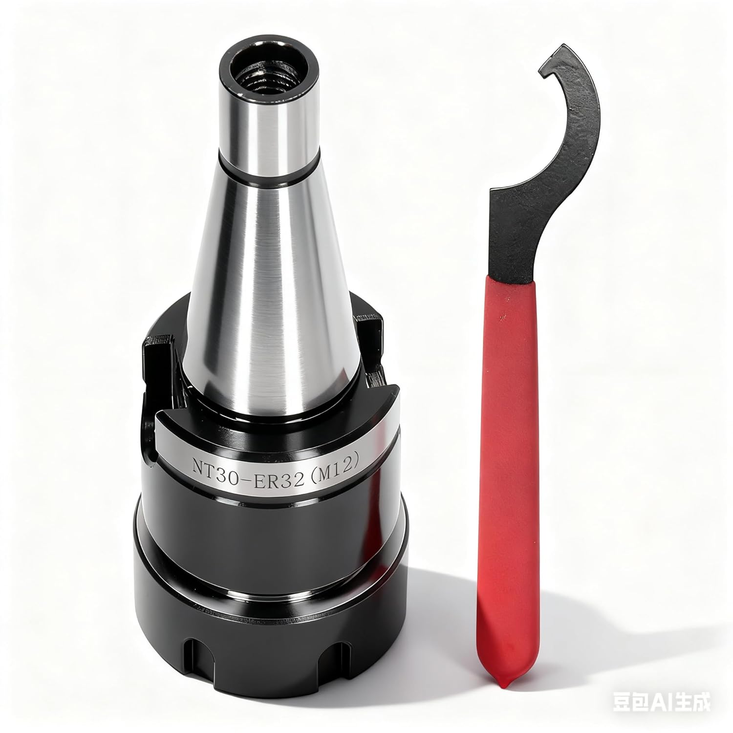 NT30 ER32 Chuck Tool Holder, Collet Tool Holder High wear Resistance Hardness CNC Milling Machine Collet Holder 40Cr Alloy Steel for CNC Engraving Machine and Milling Lathe Tool