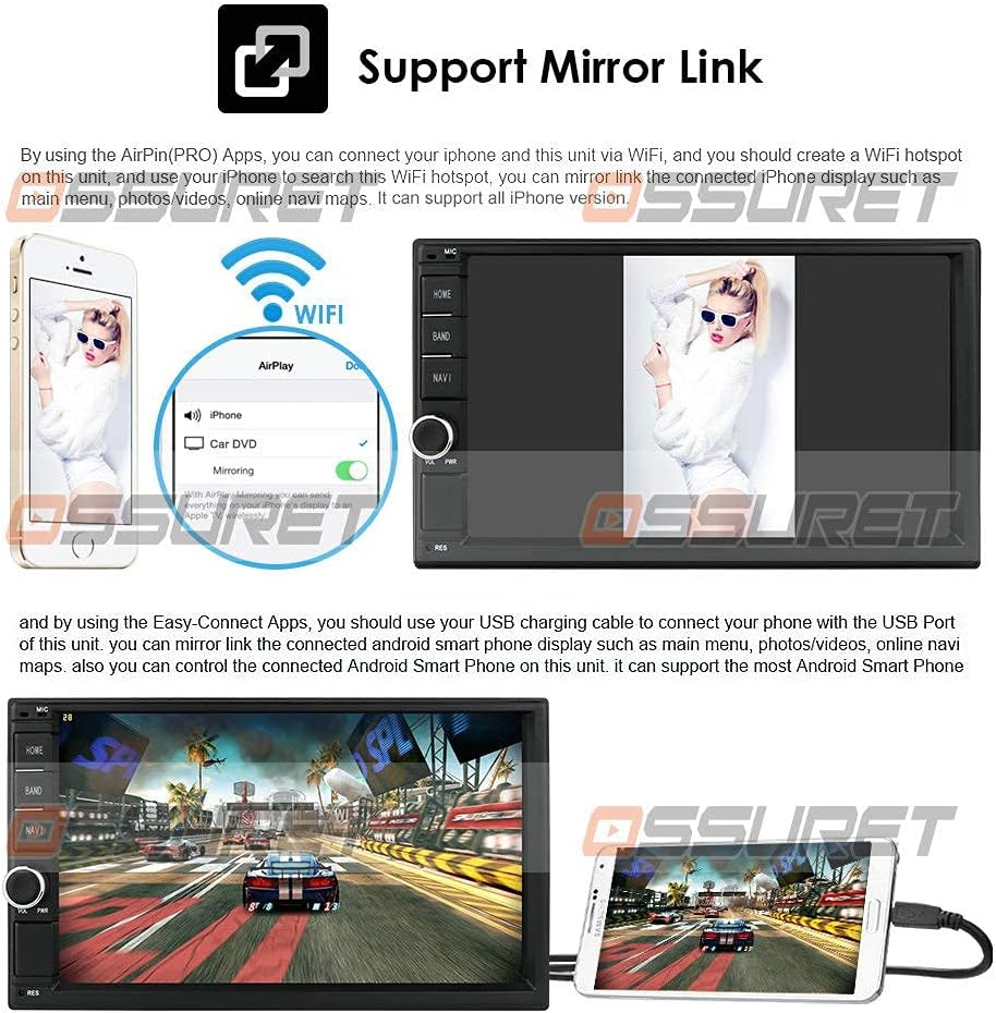 70% Off Discount Car Head Unit, Double 2 Din Android 10 Car Stereo 2G+32G Radio GPS Navigation Support WiFi Bluetooth Mirrorlink Steering Wheel Control With Free Rear Camera Flash Sale Car Head Unit, Double 2 Din Android 10 Car Stereo 2G+32G Radio GPS Navigation Support WiFi Bluetooth Mirrorlink Steering Wheel Control With Free Rear Camera