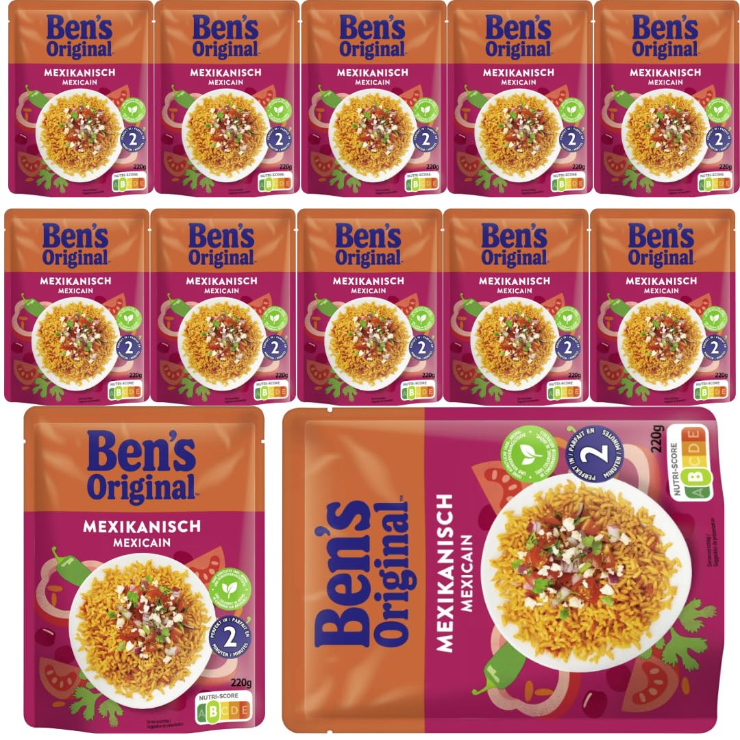 Ben's Original Basmati-Reis 220 gramm x 12 Stück