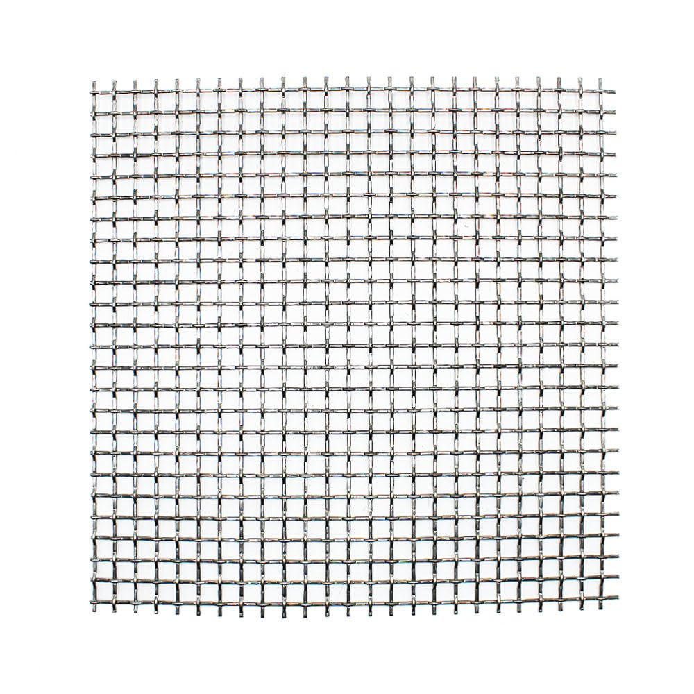 The Mesh Company Heavy Duty Wire Woven Mesh Drain Cover Stainless Steel Mesh (2 LPI - 1.6mm Wire - 300 x 300mm)
