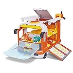 Super Wings Dinosaur Adventure Mini Base, Transforming Playset with Camping Scene & 2 Dino Bots STEGO & Tino, Role Play Toys for Kids, Gifts for Boys & Girls Age 3+