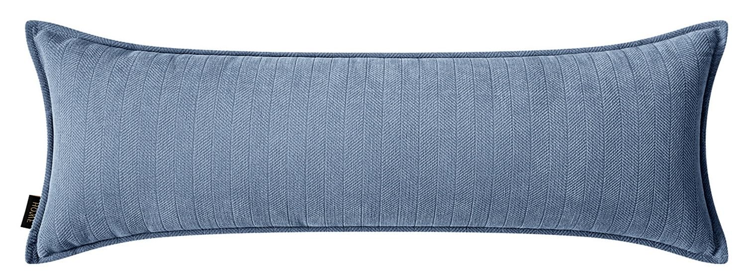 Rectangular Cushion Covers 30x50 30x70 30x90 30x120cm - Hidden Zipper Sofa & Couch Pillow Protectors, Decorative Throw Pillow Cases for Living Room(Color 6,30X70cm/12X28in)