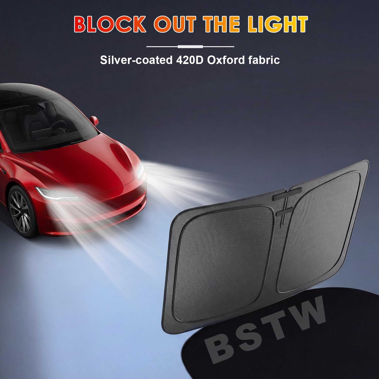 [Aggiornamento] BSTW Parasole Pieghevole per Fiat Panda Cross/City Cross/Hybrid 2020-2025 Copri Parabrezza con Protezione UV e Termica Parasole Panda Accessori