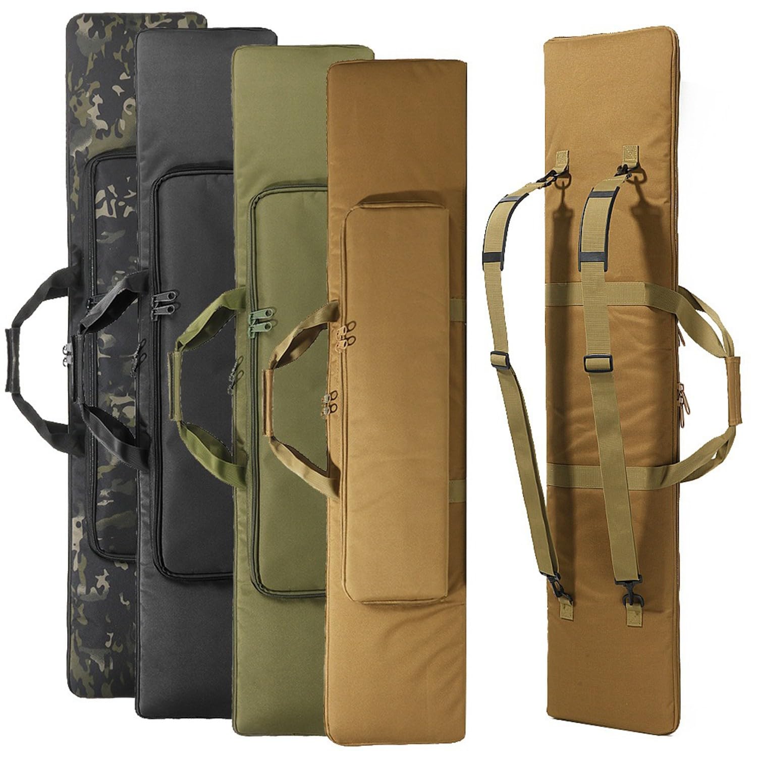 Taktische Gewehrtasche, Gepolsterter Gewehrrucksack, Gewehrtasche, Gun Bag Futteral Für Jagdausrüstung Aufbewahrung Und Transport Von Schusswaffen C