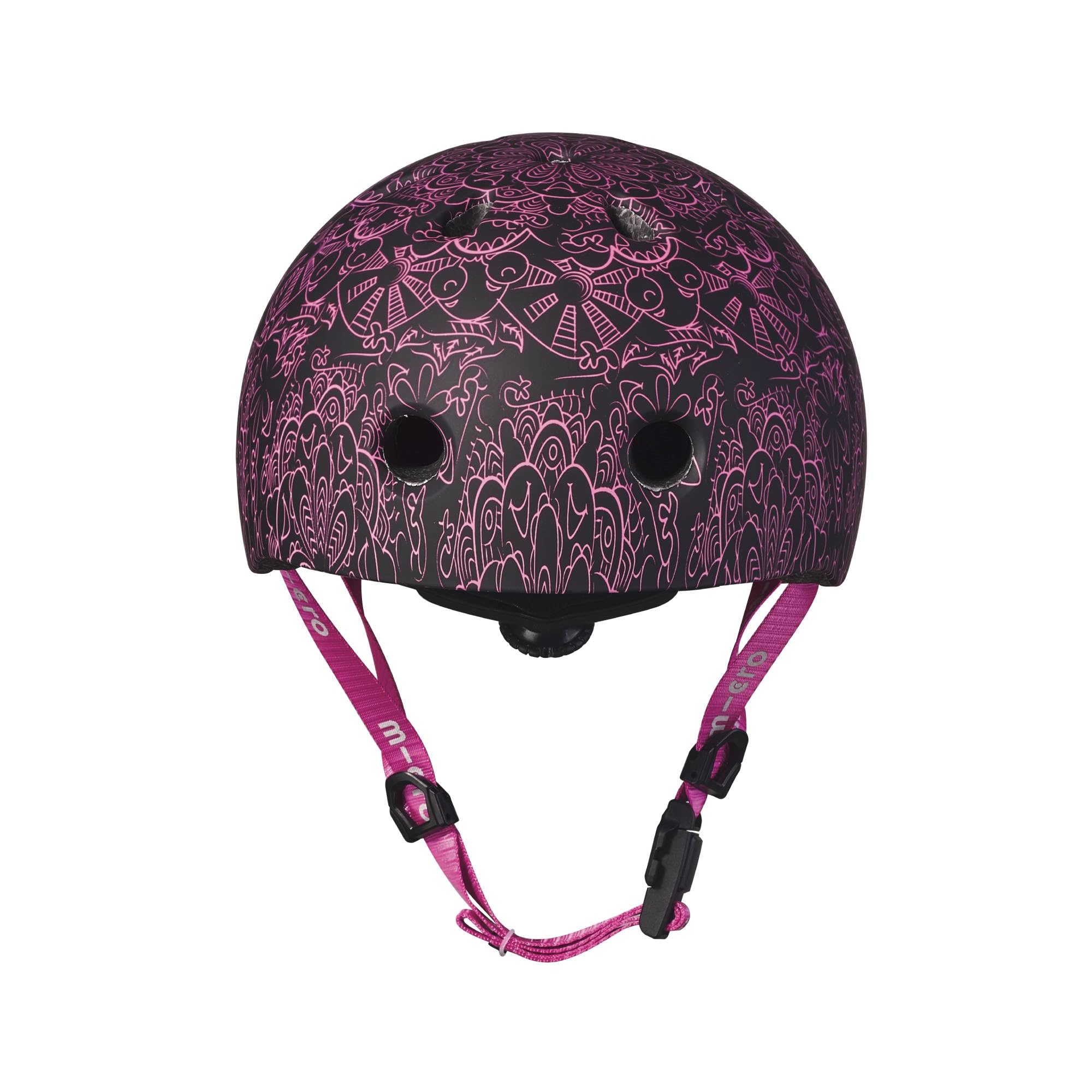 Micro® | Casco Infantil para Patinete o Bicicleta | Luz Trasera de Seguridad 3 Posiciones | Ultraligero 250 Gramos | Cierre Magnético | Niños y Niñas