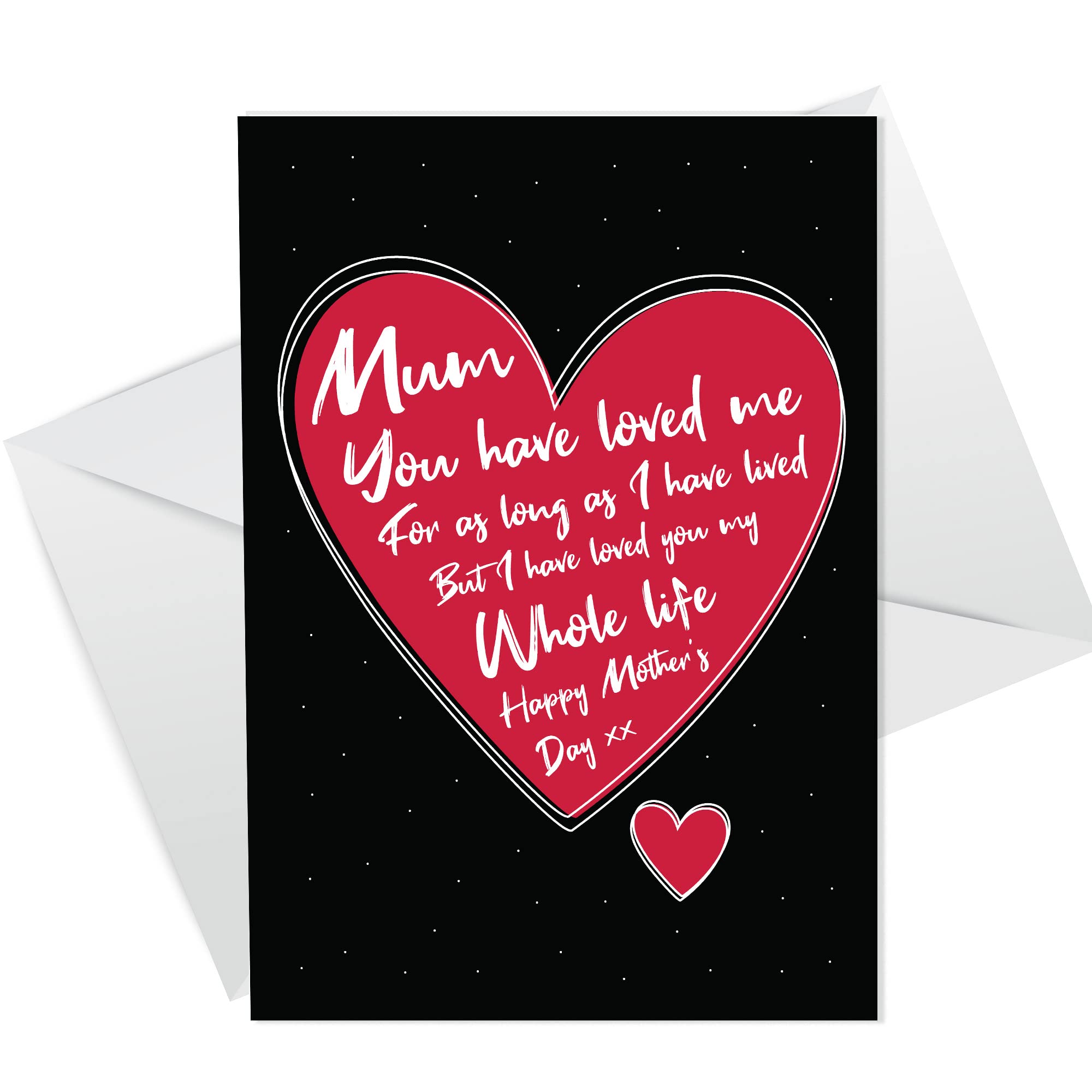 Novelty Mothers Day Card For Mum A6 Card Special Card From Daughter Son