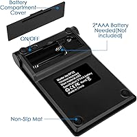 Vista 7 de Foloda Bloc numérico Bluetooth, teclado numérico inalámbrico de 10 teclas USB para laptop, extensiones de 22 teclas, teclado Numpad, accesorios