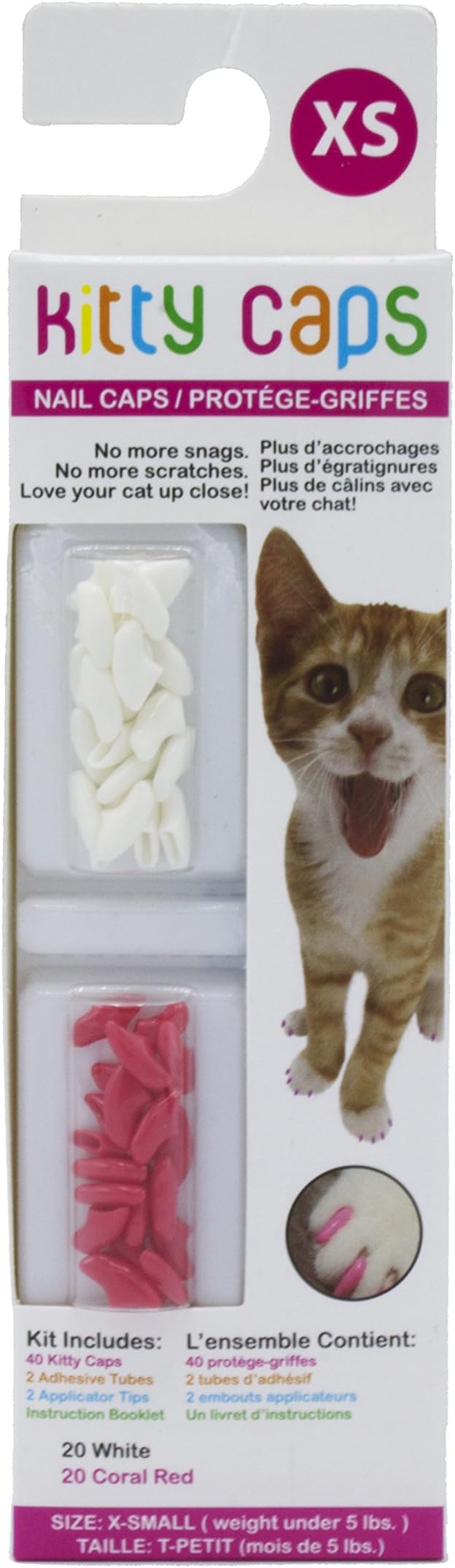 Kitty Caps Nail Caps for Cats Safe, Stylish & Humane