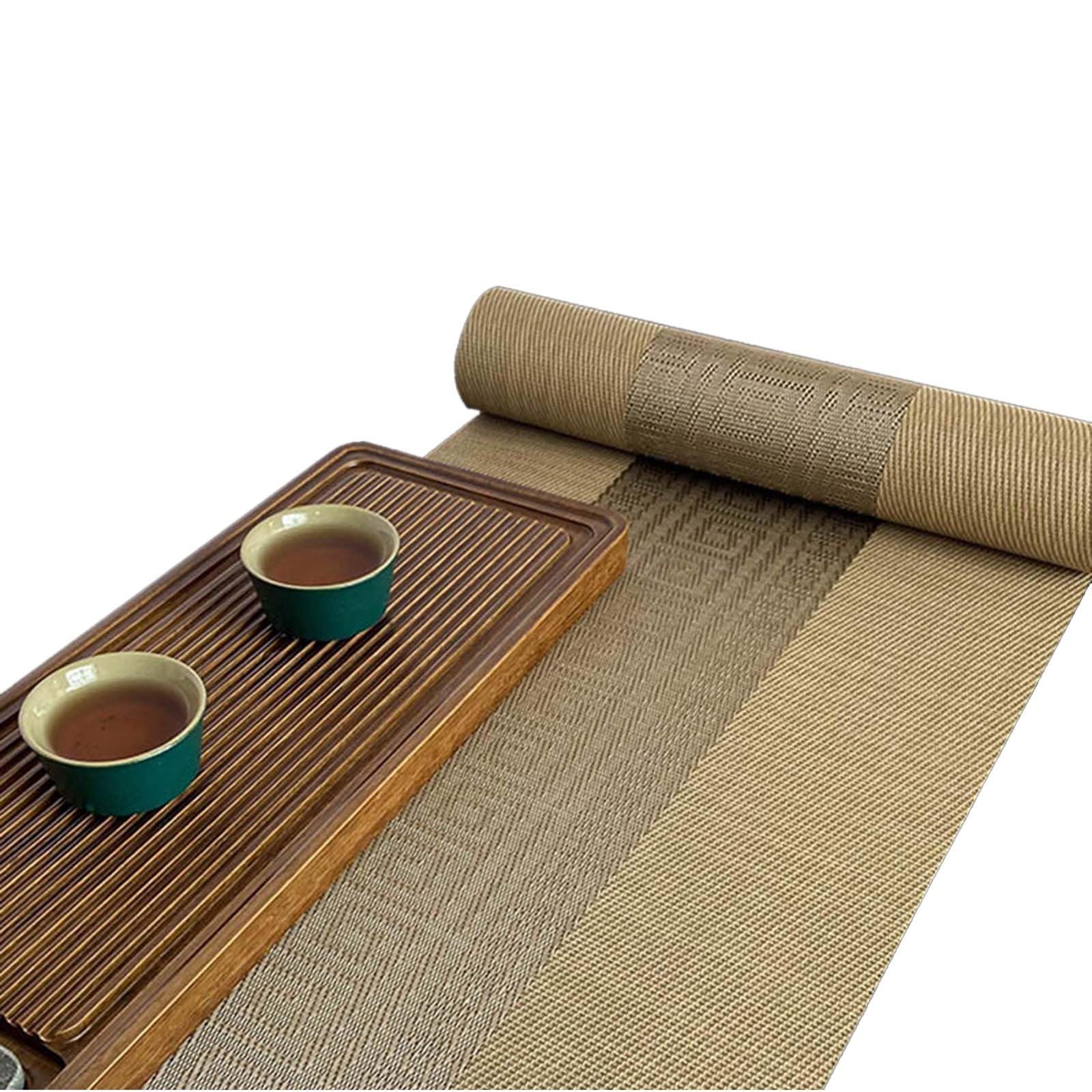 Chemin de table PVC 30cm x 2,2m tapis découpable en vinyle