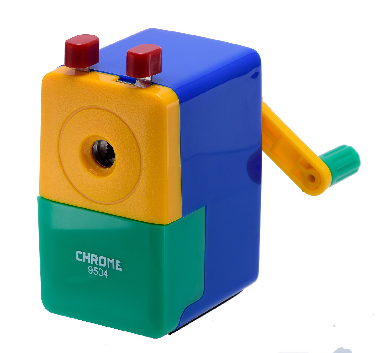 Chrome 9504 - Tri Colour Sharpener (Set of 1 Pcs) (Blue)
