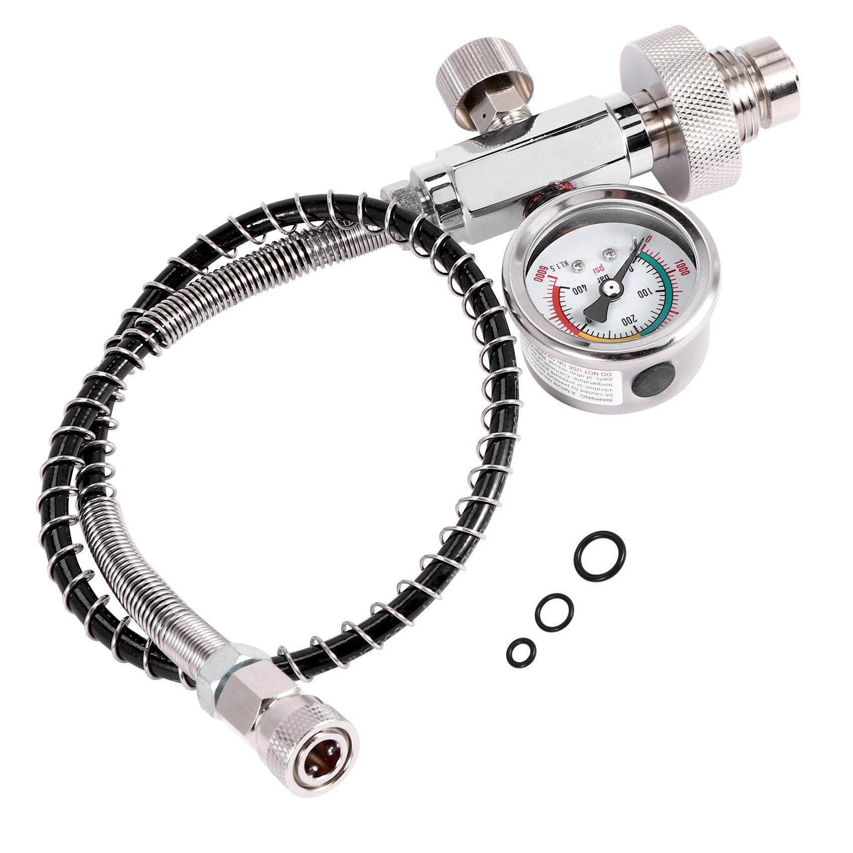 PCP - Adattatore per bombola a immersione con G5/8 DIN e 50 cm