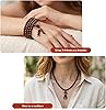 6mm Black Rosewood 108 Prayer Beads Mala Wrap Bracelet for Men Women, Buddha Meditation Worry Beads Bracelet Tibetan Buddhist Buddhism Jewellery Gift Wooden Bead Necklace