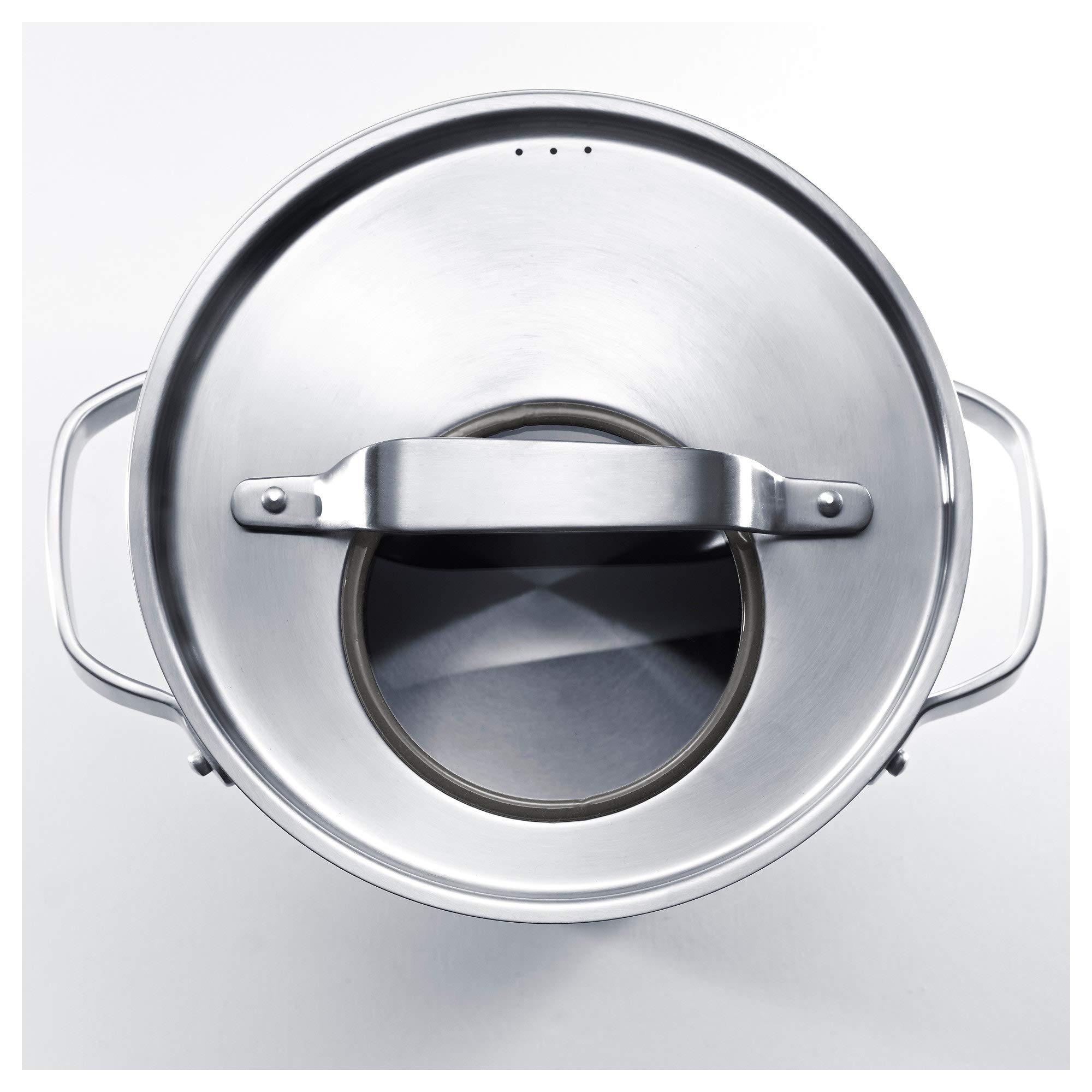 Amazon.com: IKEA Sensuell Pot With Lid, Stainless Steel, Gray