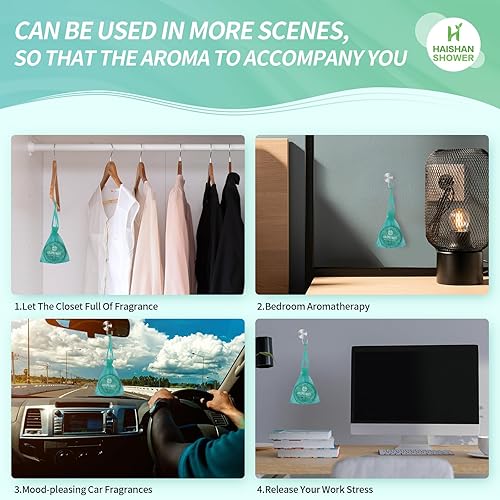 Miniatura 7 de Vaporizadores de ducha, aceite esencial de eucalipto orgánico, paquete de 5 bombas de ducha, rellenos de cesta de Pascua, regalos para mujeres u