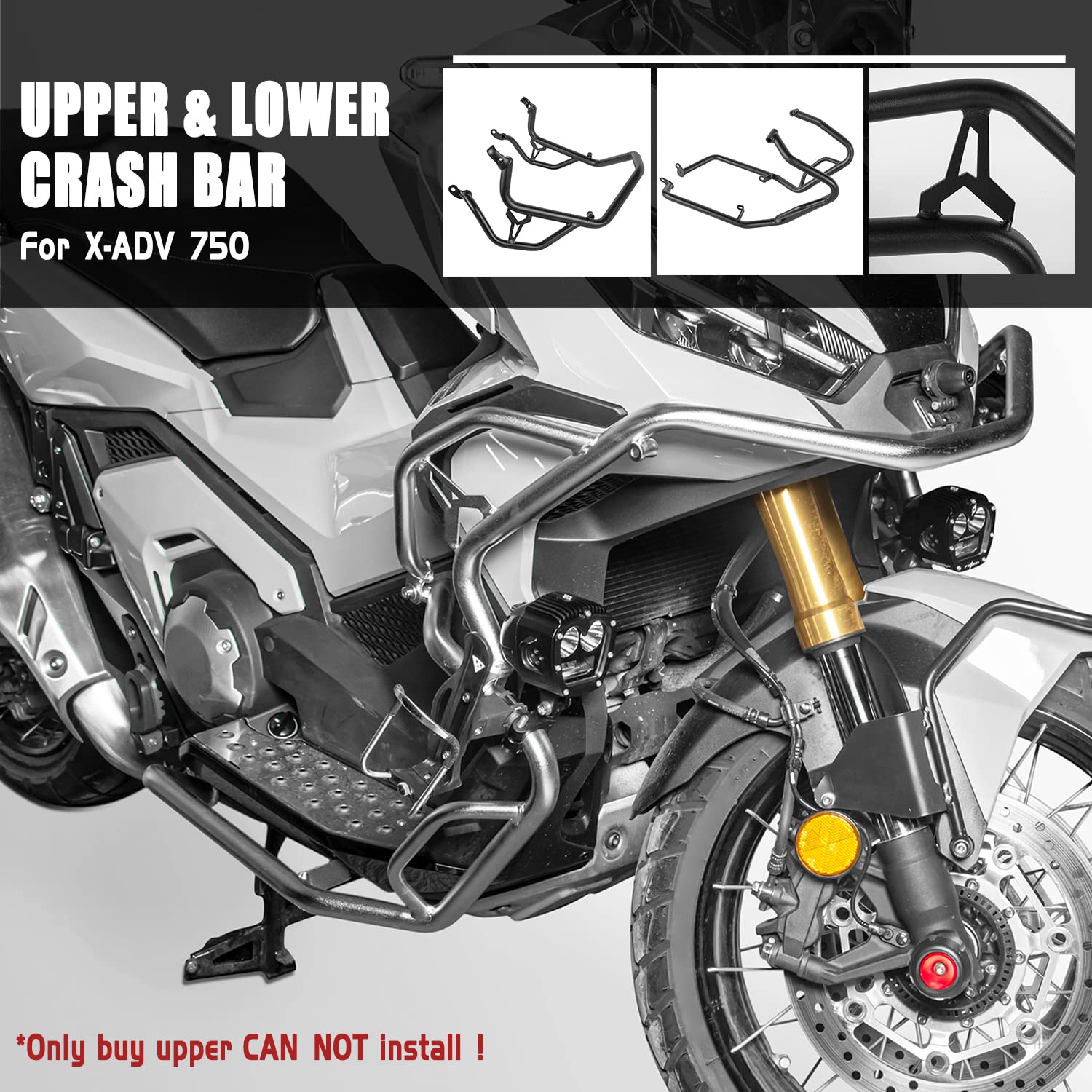 Engine Guard Barre X Adv Adv 350 Honda Accessori Midimttop