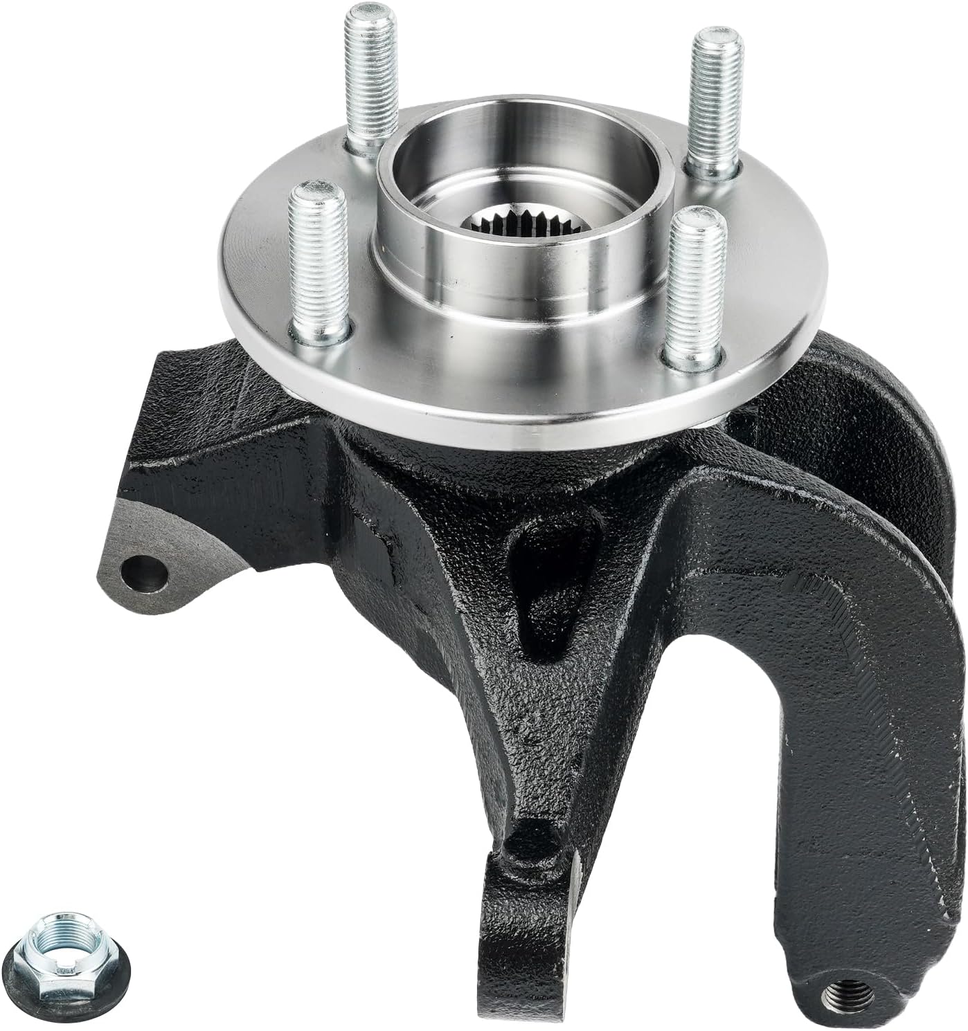 Torchbeam Steering Knuckle & Wheel Bearing Hub Assembly Front Left for 2006-2011 Focus, 698407