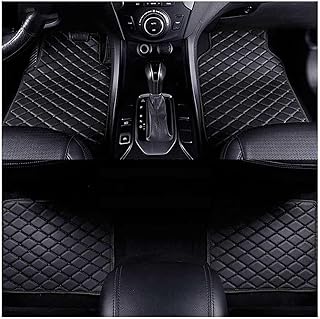 Car Floor Mats for Chevrolet Corvette C5 1997-2004, Custom Water Proof All Weather Row Auto Coverage Carpet Protection Scratch Resistant Anti-Slip,Black