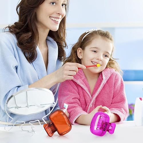 Miniatura 3 de Tapa para la cabeza del cepillo de dientes, 6 unidades, clips para cepillos de dientes, protector portátil para cepillos de dientes, cubierta de