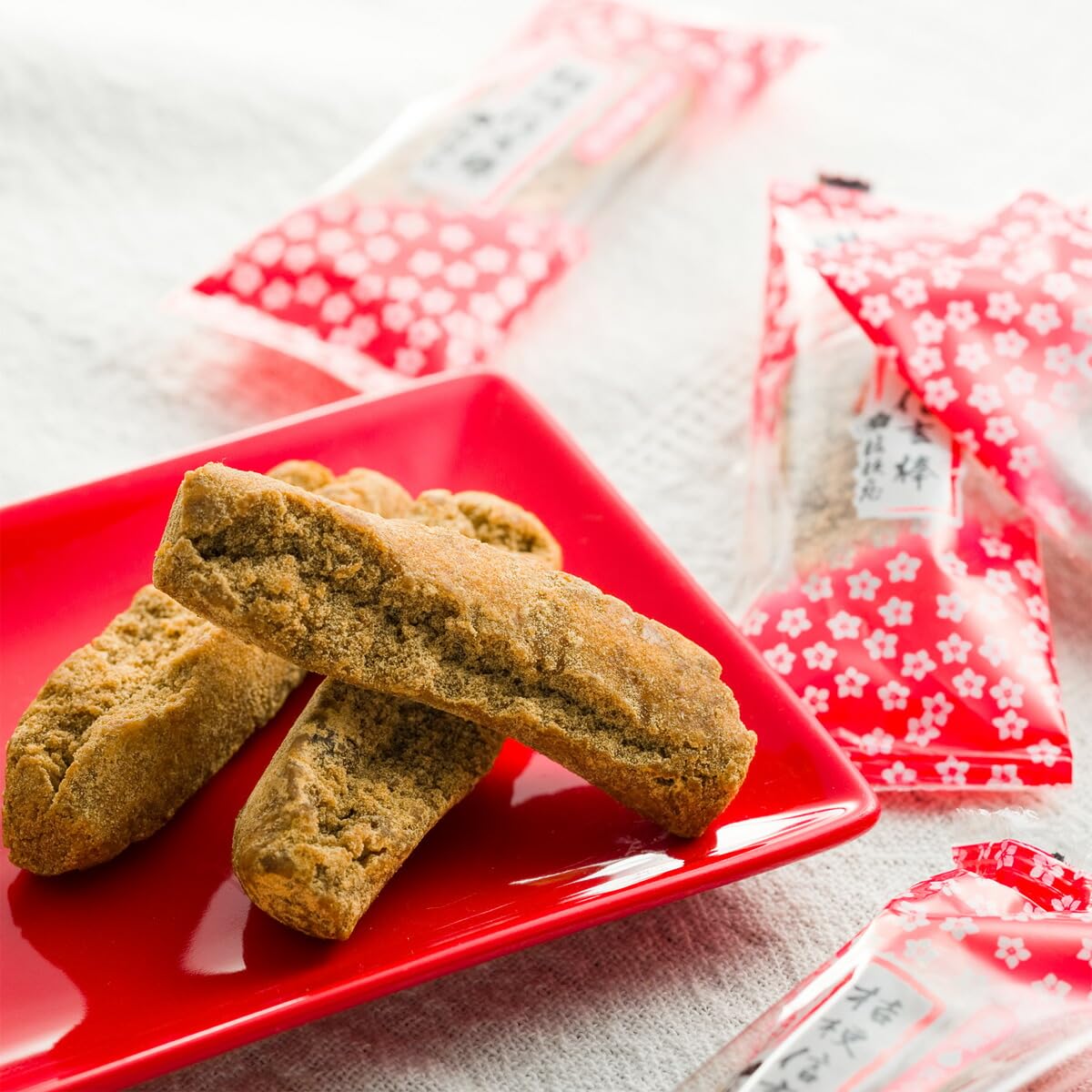 Amazon.co.jp: 桔梗屋 銘菓 桔梗信玄棒 和風ドーナツ 10本入り2箱