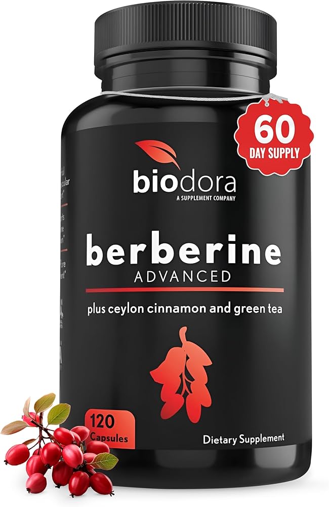 Amazon.com: Biodora Berberine Advanced Plus with 1200mg Berberine