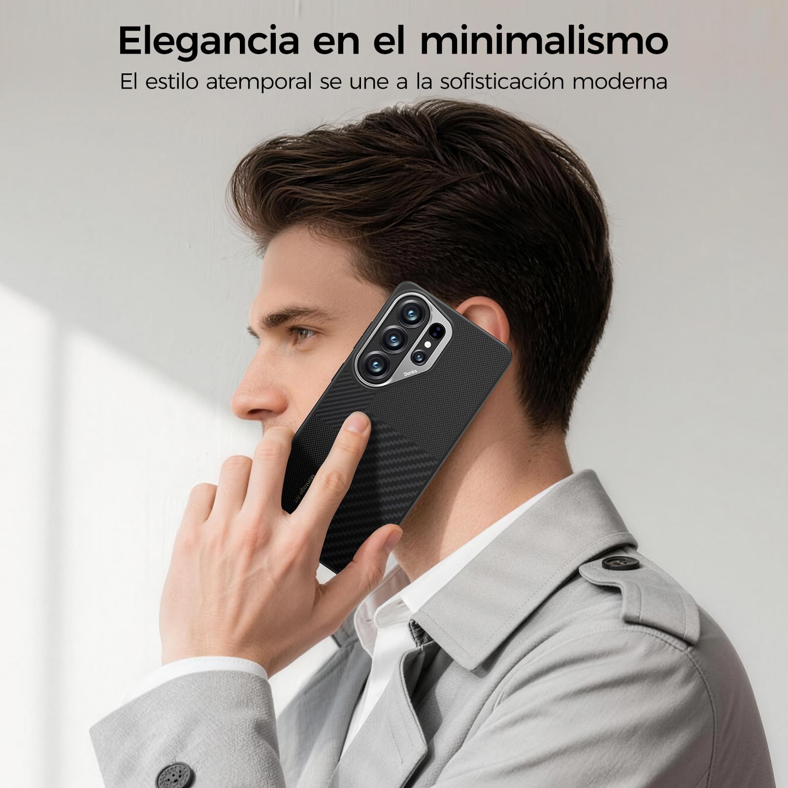 BENKS Funda Antigolpes Montage ArmorPro con Soporte Magnético para Samsung Galaxy S26 Ultra
