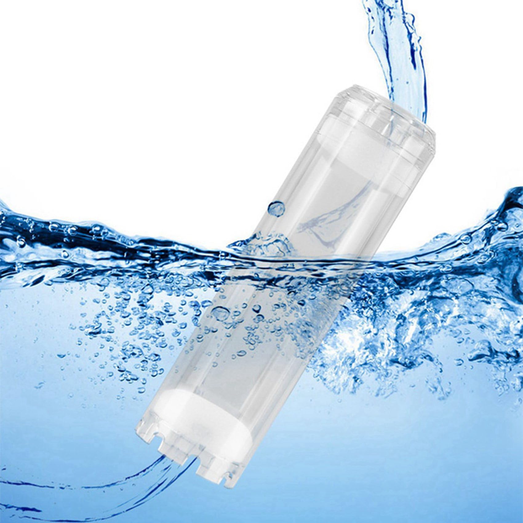 4 unidades de 25,4 cm reutilizable vacío transparente filtro de agua carcasa varios medios recargables
