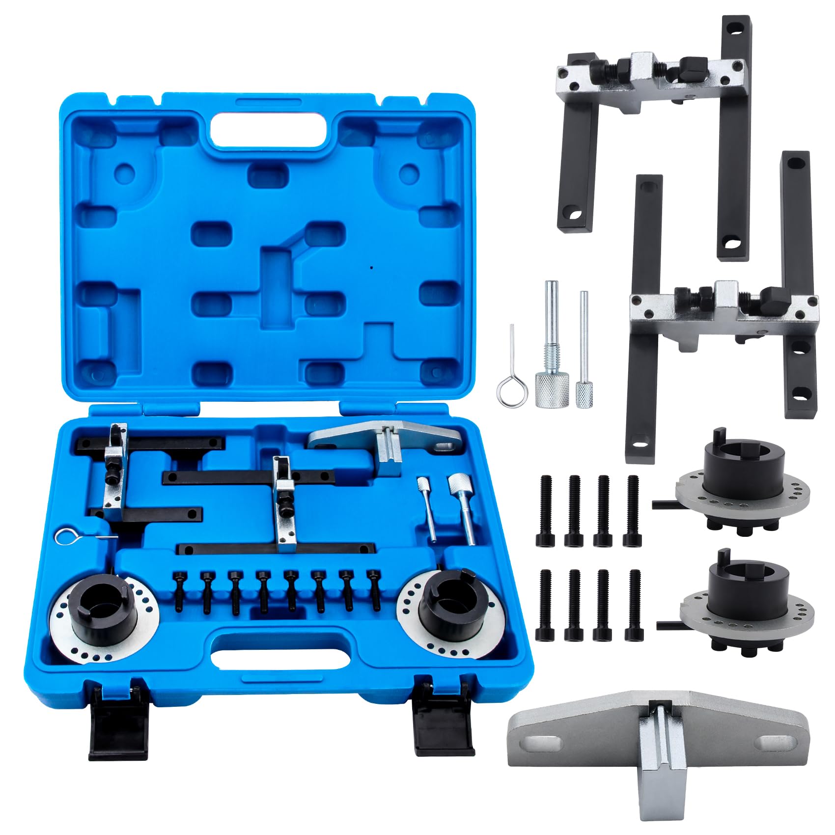 DOCAS Kit Messa in Fase del Motore bloccaggio, Strumenti per allineamento Albero a camme Compatible per Ford 1.0 EcoBoost Focus 12-18 Fiesta 13-17 303-1605 303-1606 303-1604 303-1602