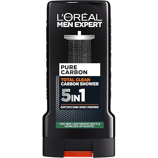 Mens Expert Carbon Clean 5-in-1 Shower Gel 300ml