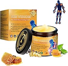 Bee Venom Pain-Relief Bone Healing Cream,Professional Bee Venom Creams for Arthritis, Bee Venom Joint Relief Cream,bee Venom Pain Creams for Neck,Waist,Back Hand Feet and Leg (60G)