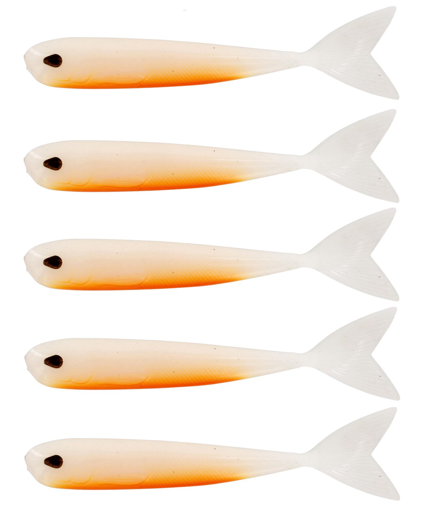 Westin HypoTeez Gummifische 9 Cm – Köder Für Hecht, Zander, Barsch (6 Stück, 8 Farben)