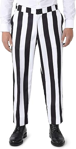 Miniatura 4 de SUITMEISTER Men's Premium Costume - Beetlejuice - Slim Fit Suit - Black and White