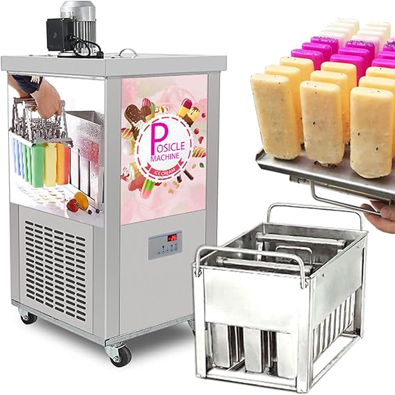 Kolice Commercial Ice Popsicle Machine, Ice Bars, Ice Pops