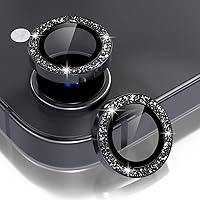 Vista 46 de Choiche Compatible para iPhone 15/iPhone 15 Plus Protector de Lente de Cámara Brillante, Vidrio Templado 9H Cubierta de Cámara Protector de Pantalla