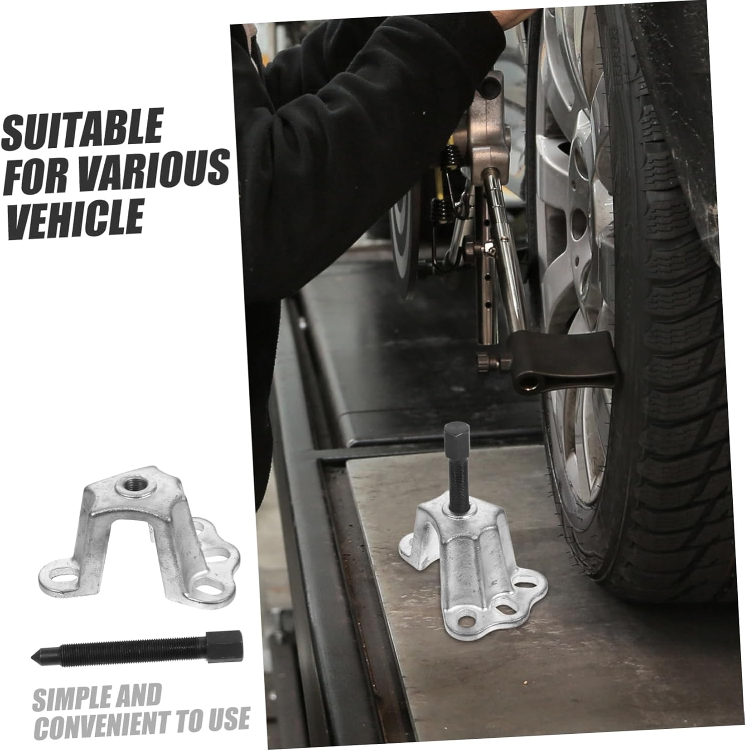 Brake Drum Puller Tool Small Bearing Remover for Front Wheel Hub Durable Construction for Improved Braking Performance and Safety Effortless Drum Removal Stylish Garage