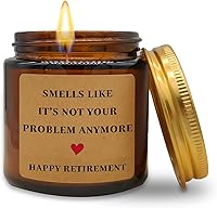 Vista 9 de Oh mira. ¡Está en llamas! Velas de soja perfumadas de lavanda, divertidos regalos únicos para mamá para el día de la madre, Navidad, cumpleaños