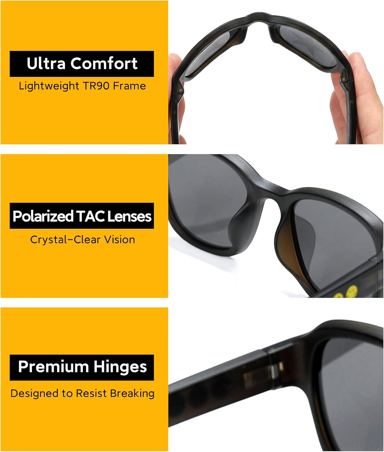 SMILEYWORLD Polarized Sunglasses for Teen, UV400 Protection, Trendy Shades for Teenagers,Women & Men with Small Faces
